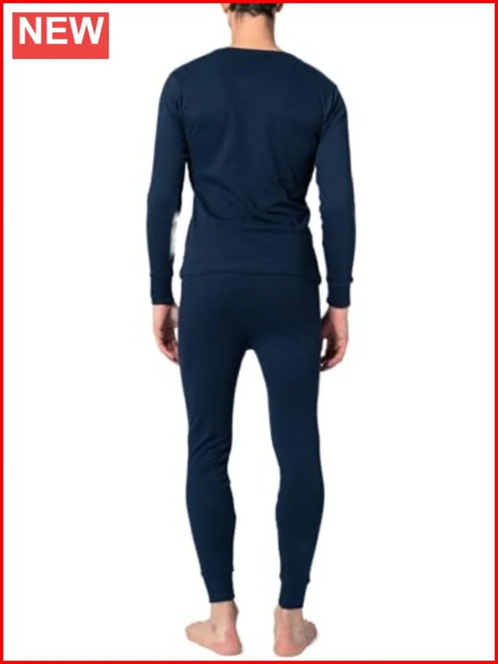Men's 2-Piece & 6-Piece Base Layer Long Sleeve + Long Pant Thermal Underwear Set